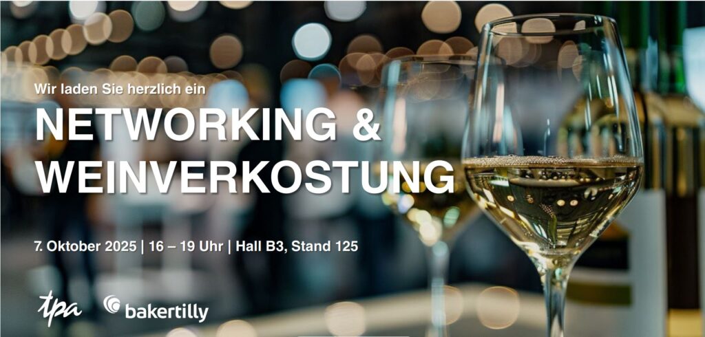 Flyer für Weinverkostung - Weisweingläser